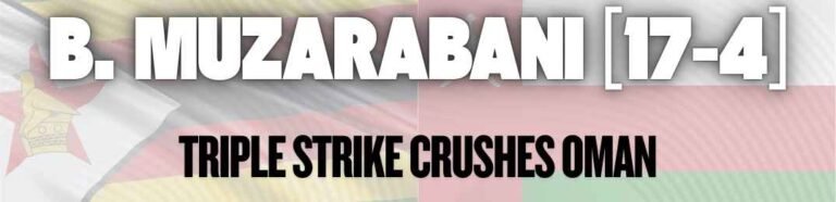 MOZARABANI 3 WKTS VS OMAN, WC 2026