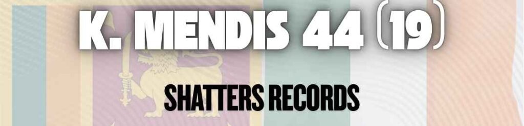 K MENDIS VS IRELAND WC 2026